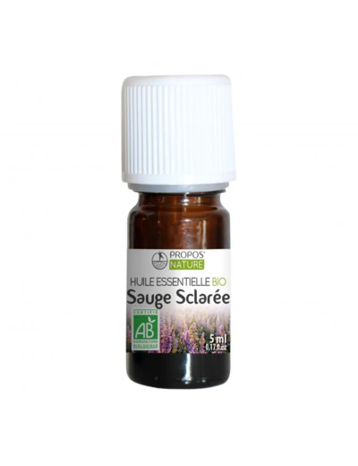 Huile essentielle de Sauge sclarée Bio AB – Propos Nature 5ml*