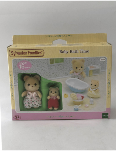 LE BAIN DE BEBE OURS SYLVANIAN FAMILIES 2228 EPOCH