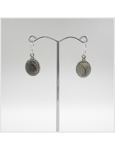 Boucles d'oreilles Labradorite