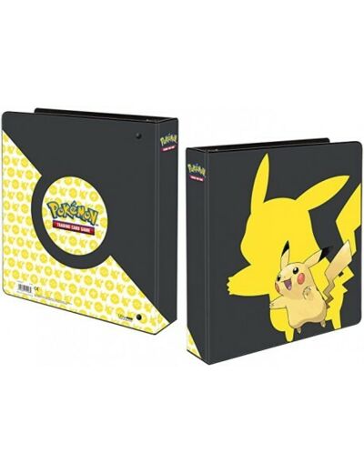 Classeur Pokemon Pikachu + 10 Pochettes Noires