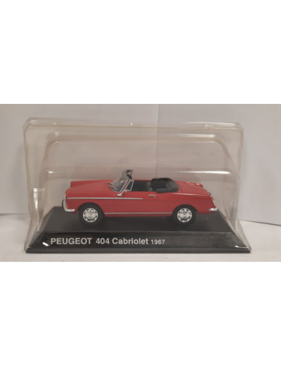PEUGEOT 404 CABRIOLET 1967 1/43
