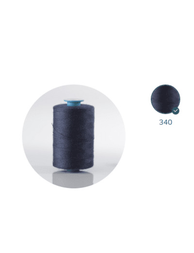ZX 35 - 340 MOUSSAILLON FIL À COUDRE 100% POLYESTER TRÈS RÉSISTANT bobine 500m