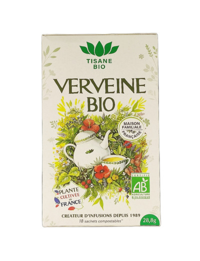 Infusion Verveine Odorante x18 Sachets Bio