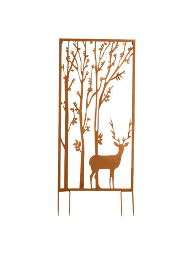 Treillage Cerf arboré 60x10x140cm