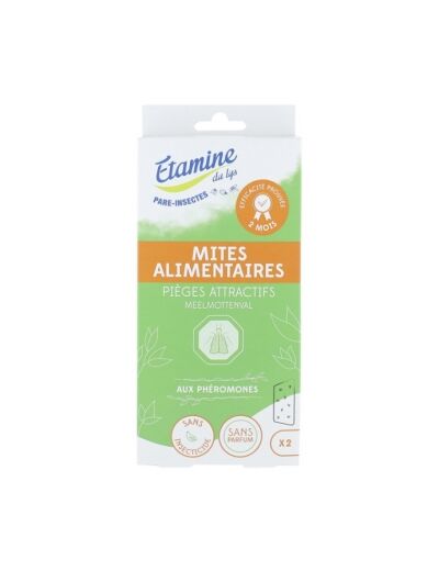 Pièges attractifs mites alimentaires x2