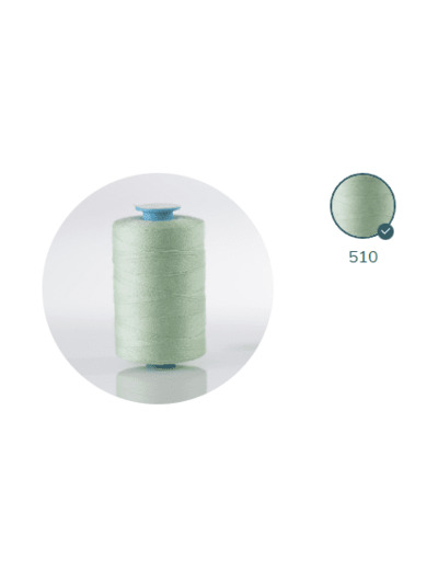 ZX 35 - 510 NIL FIL À COUDRE 100% POLYESTER TRÈS RÉSISTANT bobine 500m