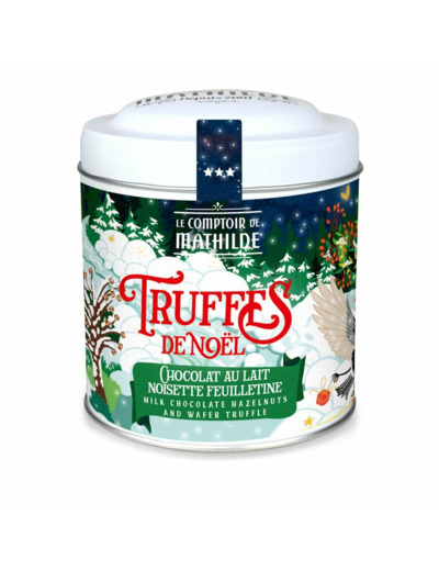 Truffe de Noël Lait Noisette Feuilletine 200G