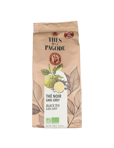 Thé Noir Earl Grey 100g Bio