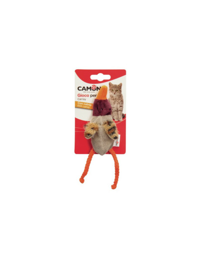 Jouet chat, Peluche Canard - 10cm