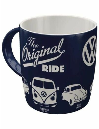 Mug Céramique - VW – The Original Ride – Design Vintage, 330 ML - Nostalgic Art.