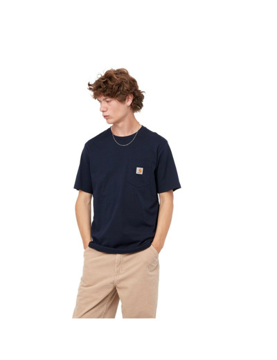 T-shirt manches courtes Carhartt WIP Pocket Marine