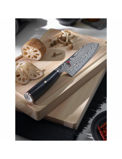 COUTEAU JAPONAIS MYABI SANTOKU 18CM
