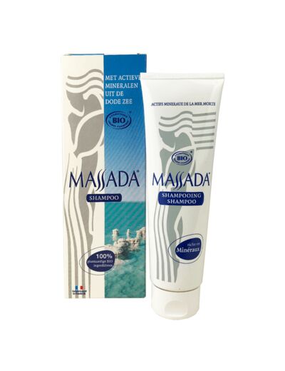 Shampoing aux sels de la mer morte-150ml-Massada