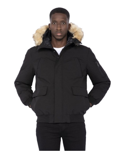 Blouson Capuche SCHOTT Keyburn Black