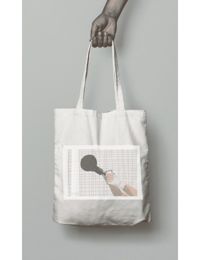 Tote bag ou sac athlétisme "Lancer marteau"