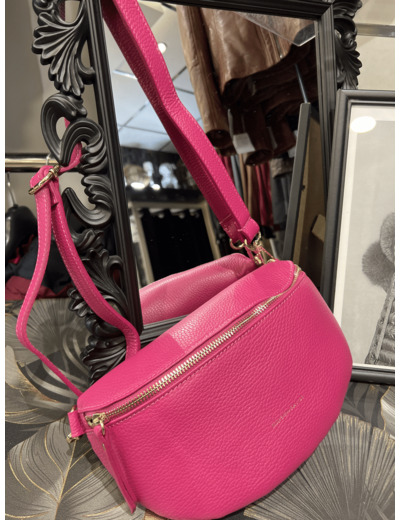 B1016-3 Banane cuir fushia