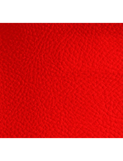 Simili cuir Karia Rouge col 227 laize 140cm 40000 tours martindale