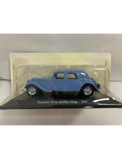 CITROEN TRACTION 15 SIX BERLINE BELGE 1949 1/43 BOITE D'ORIGINE