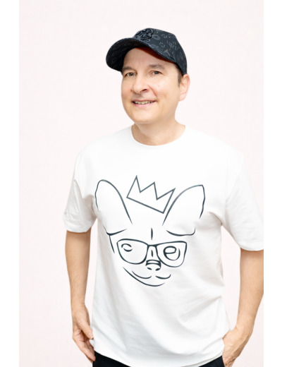 T-shirt Oh la la Chihuahua – Grand logo – Jean-Marc Généreux - 2 couleurs