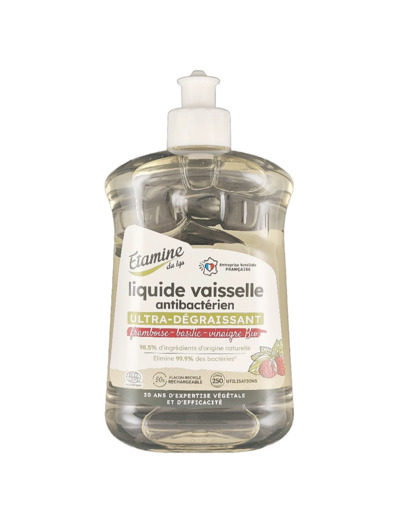 Liquide Vaisselle Antibactérien Ultra-Dégraissant 500mL