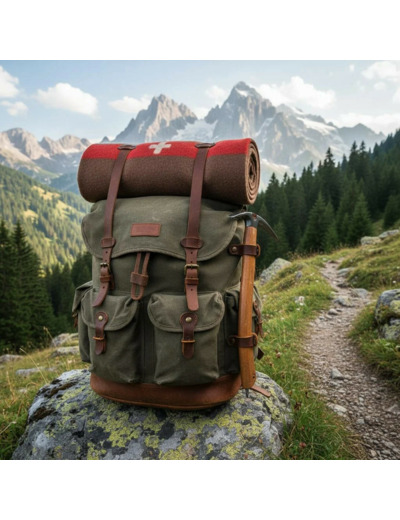 Couverture Armée suisse en laine épaisse – chaleur, style et robustesse