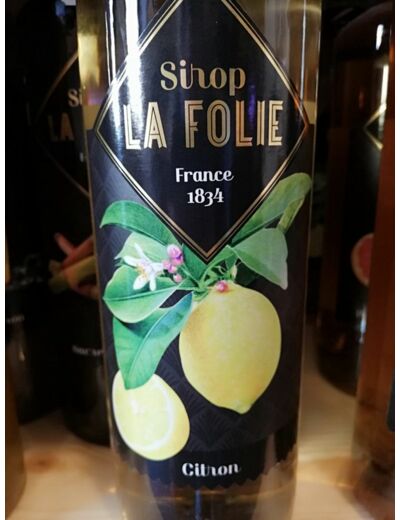 Sirop citron