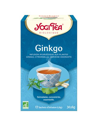 Infusion Ginkgo-17 sachets-Yogi Tea