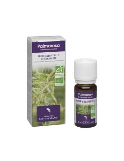 Huile essentielle Palmarosa Bio-10 ml-Dr.Valnet