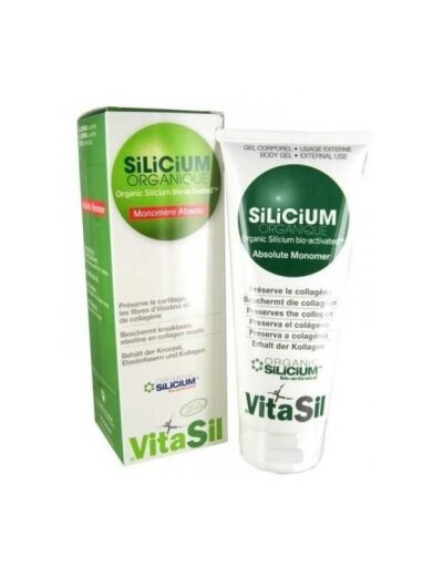 Gel Silicium Organique Vitasil Tube 225ml