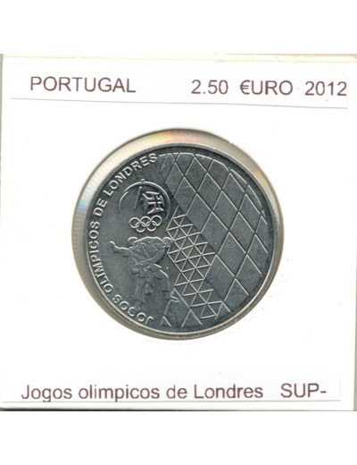 PORTUGAL 2012 2,50 EURO JOGOS OLIMPICOS DE LONDRES SUP-