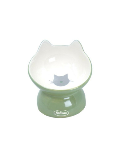 BUBIMEX, Bol incliné pour chat (vert)