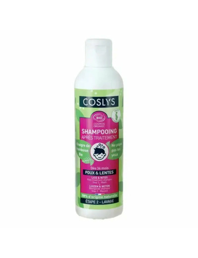 Shampooing poux et lentes-230ml-Coslys