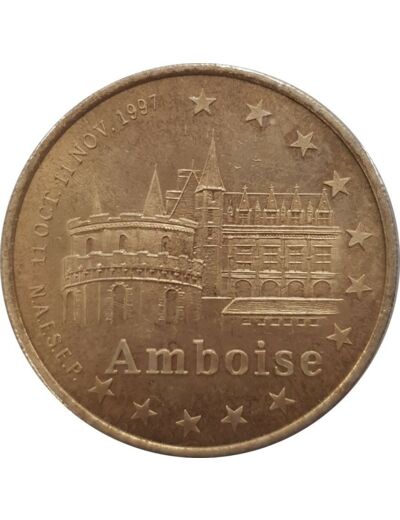 1 EURO DE TOURS ET DE TOURAINE AMBOISE DU 11 OCT. 11 NOV. 1997 SUP-