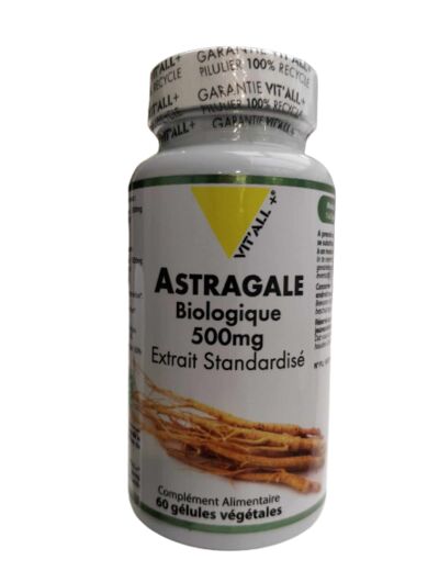 Astragale Bio-500mg-60 gélules-Vit'all+