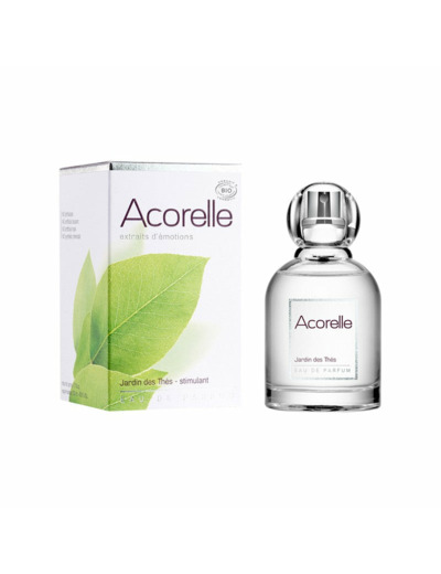 Eau de Parfum Mixte Jardin des Thés BIO-50 ml-Acorelle