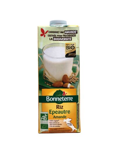 Boisson de Riz Épeautre Amande Bio 1L