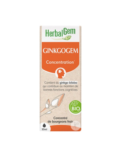 Ginkgogem Bio Flacon compte gouttes 30ml