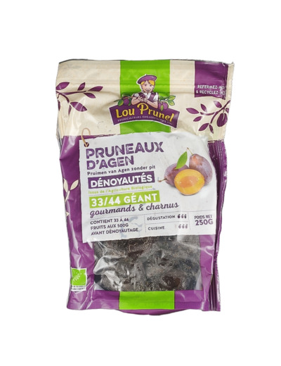 Pruneaux d'Agen 33/44 Géant 250g Bio