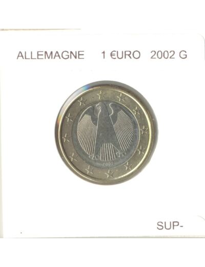 Allemagne 2002 G 1 EURO SUP-