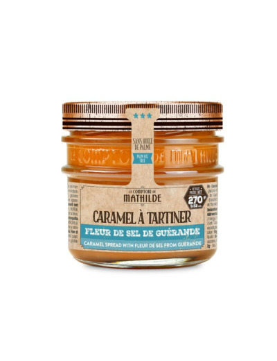 Caramel à Tartiner Beurre Salé Fleur de Sel de Guérande 270G