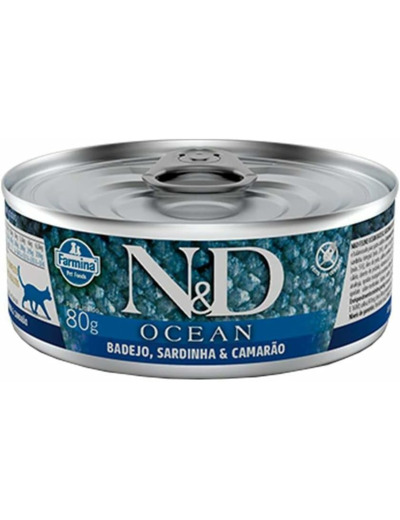 N&D Cat Ocean Tuna, Sardine & Shrimp 70 GR