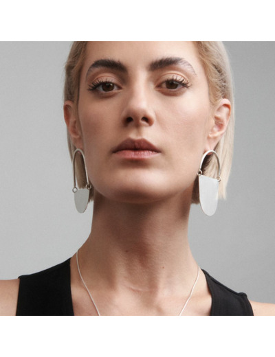 Boucles d'oreilles mapuche