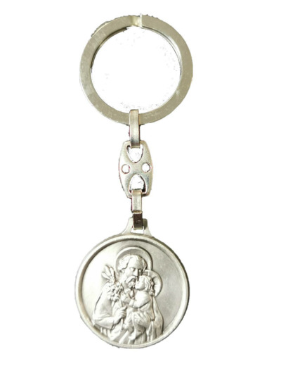 Porte-Clefs en Métal 30mm - SAINT JOSEPH