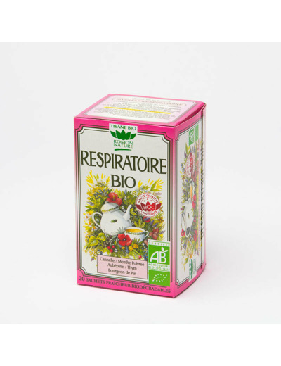 Tisane respiratoire bio-20 sachets-Romon Nature