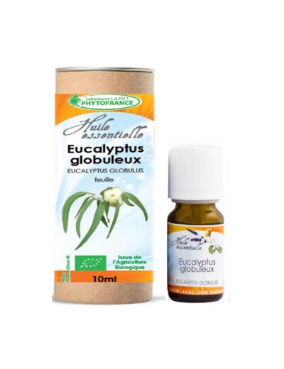 Huile essentielle Eucalyptus Globuleux Bio 10ml