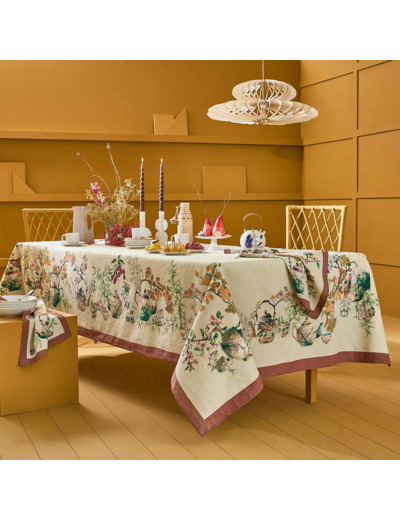 Nappe THÉIÈRES ROUILLE Garnier Thiebaut