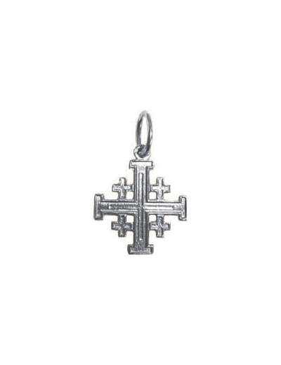 Croix de Jérusalem en Argent 925 16mm