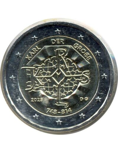 ALLEMAGNE 2023 G 2 EURO COMMEMORATIVE CHARLEMAGNE SUP