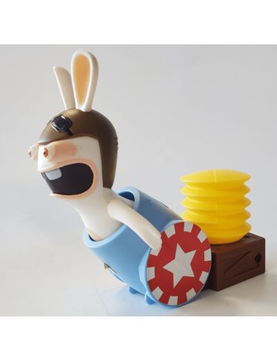 LAPIN CRETINS DANS UN CANON JOUET HAPPY MEAL MCDONALD'S 2010