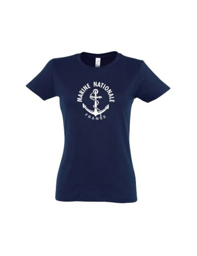 T-shirt Marine Nationale (femme)